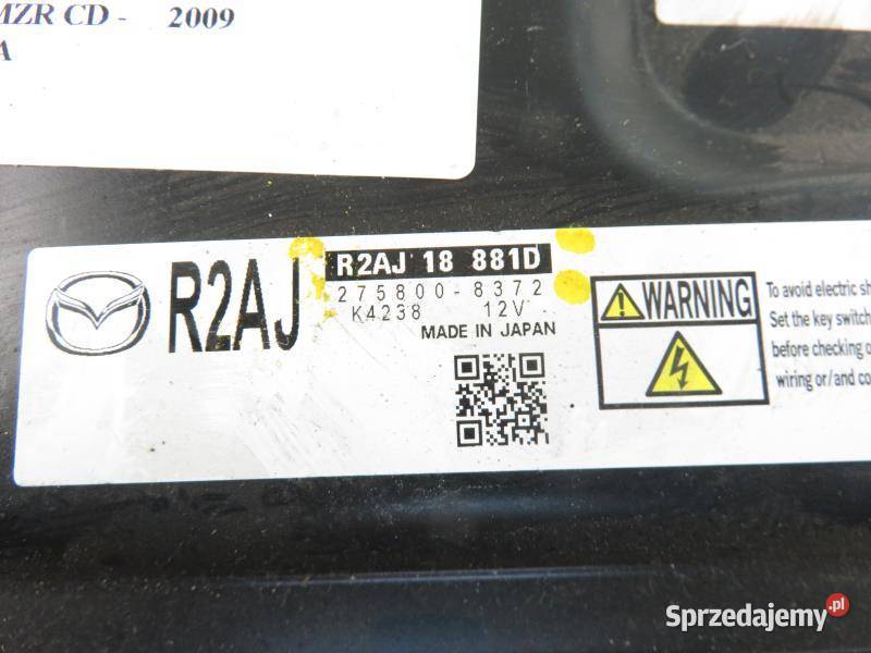 STEROWNIK MAZDA 3 II 22 R2AJ18881D 2758008372 Komputery małopolskie