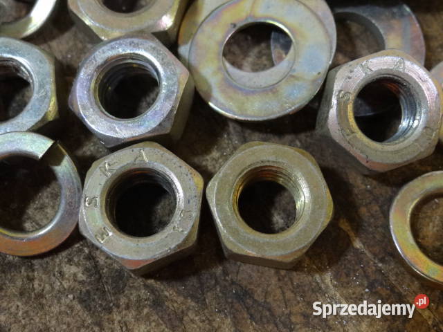nakrętki podkładki ESKA 10mm 1 org DDR sprzedam