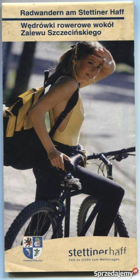 Mapa Radwandern am Stettiner Half Wędrówki zachodniopomorskie Szczecin