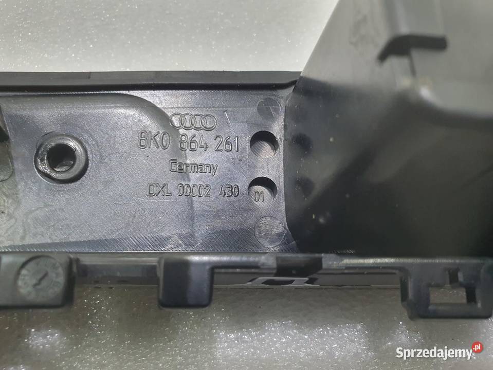 PANEL ŚRODKOWY SKRZYNI BIEGÓW AUDI A5 8T osobowe