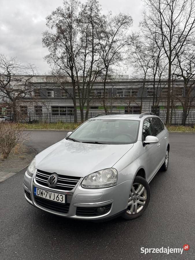 volkswagen golf 5 universal Zarejestrowany w Polsce Wrocław