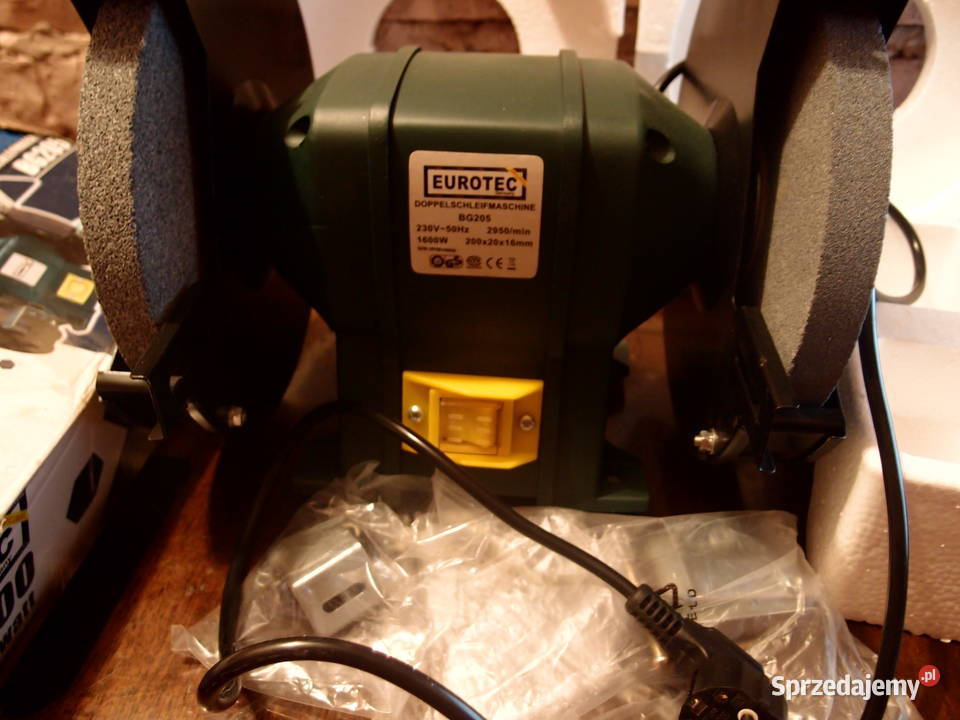 Solidna niemiecka szlifierka stołowa EuroTec łódzkie