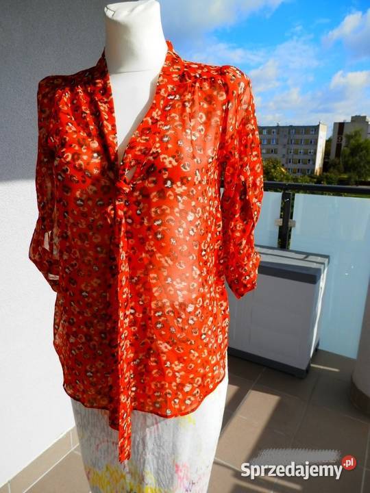 Bluzka Dorothy Perkins Modny Nadruk Wiązanie S Bluzki i koszule