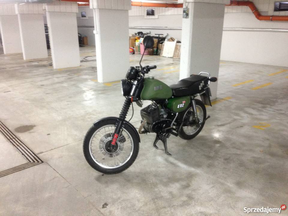 MZ ETZ 150 1991 remoncie malowaniu klasyk DDR Wrocław