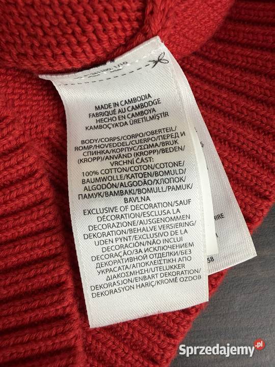 Sweter Polo Ralph Lauren Cotton Crewneck Jumper Katowice