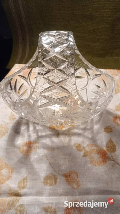 LATA 70te XX w PAMIĄTKI PRLu KRYSZTAŁ SZLIFOWANY sprzedam