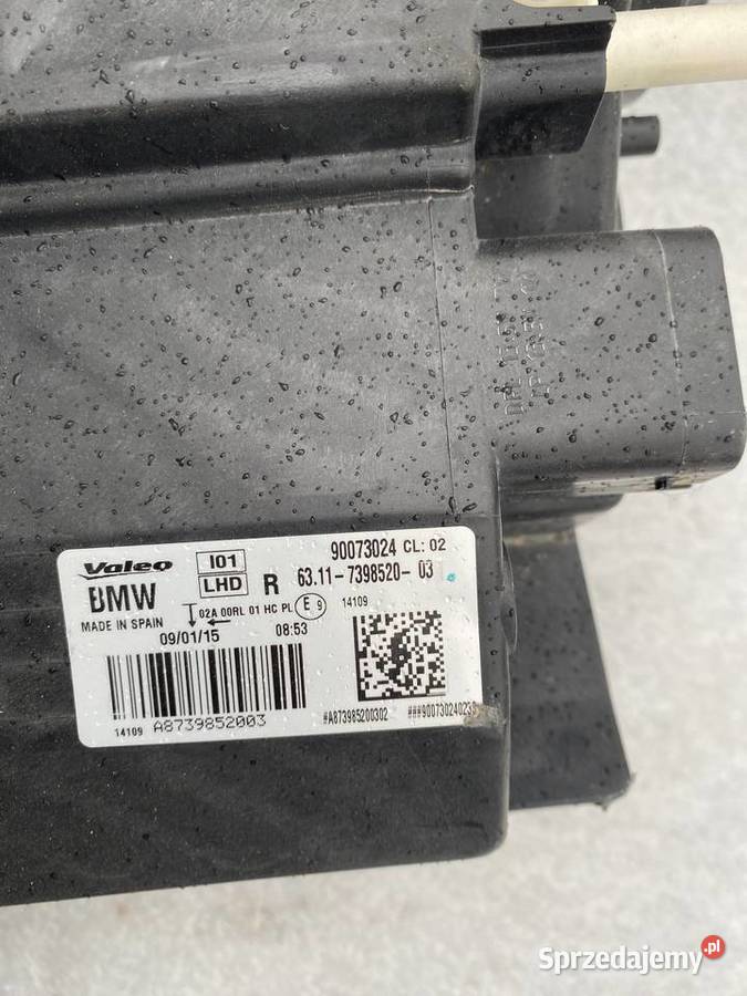 Lampy przednie Adaptive LED BMW i3 komplet osobowe sprzedam