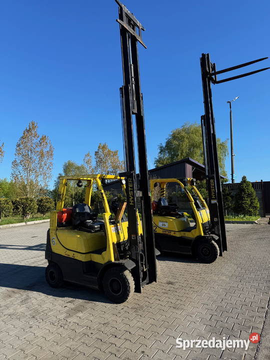 wózek widłowy HYSTER H16FT Triplex 450m 2007r Wózki widłowe Działoszyn