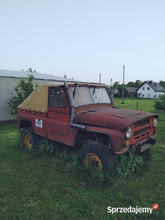 UAZ 469B zmota 4X4 samochód terenowy Kaszów