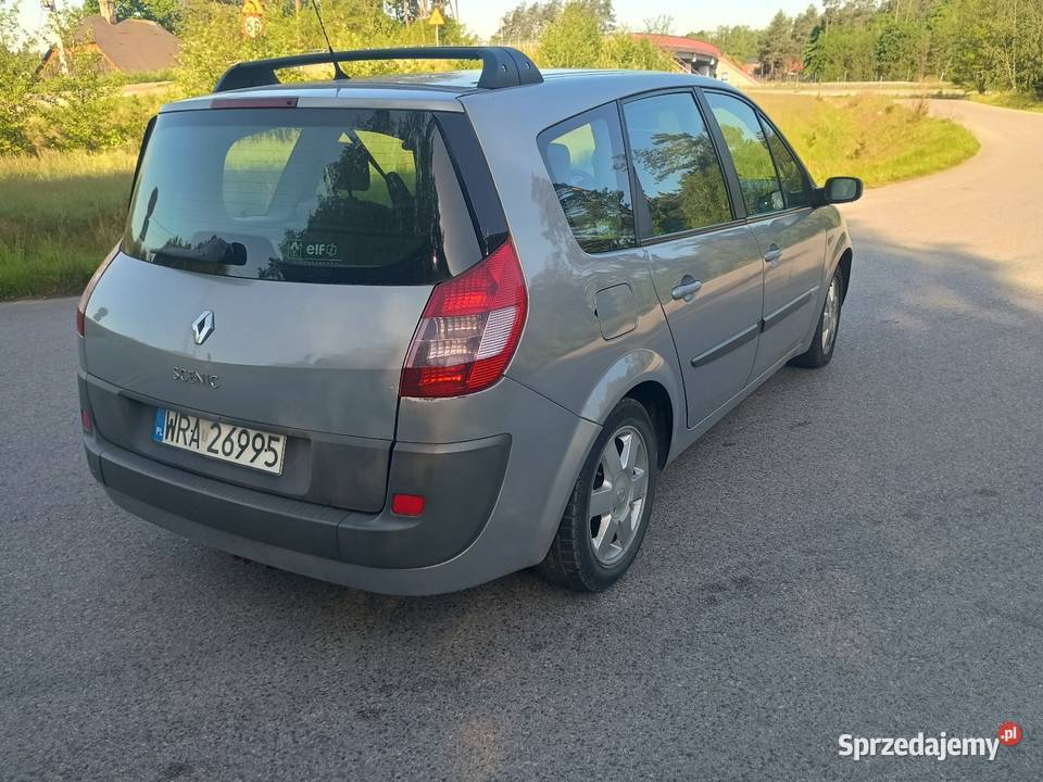 Renault Grand Scenic 19 dCi 2004r 7 osobowy diesel Radom sprzedam