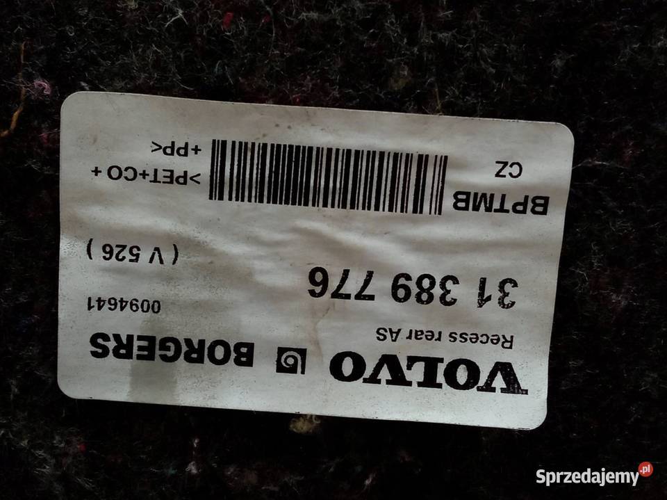 PODŁOGA BAGAŻNIKA 31389776 Volvo XC 90 II 2015