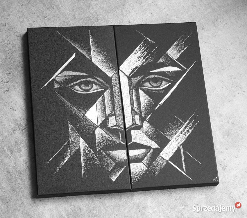 Oryginalny Obraz ręcznie grawerowany na blasze Sandomierz