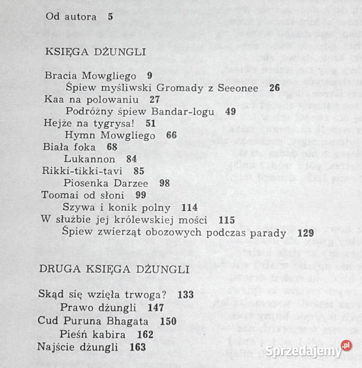 Księga Dżungli Druga Księga Dżungli Kipling miękka Pozostałe lubelskie Chełm