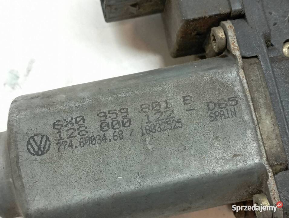 MECHANIZM SZYBY PRAWY PRZÓD 6X0959801B VW sprzedam