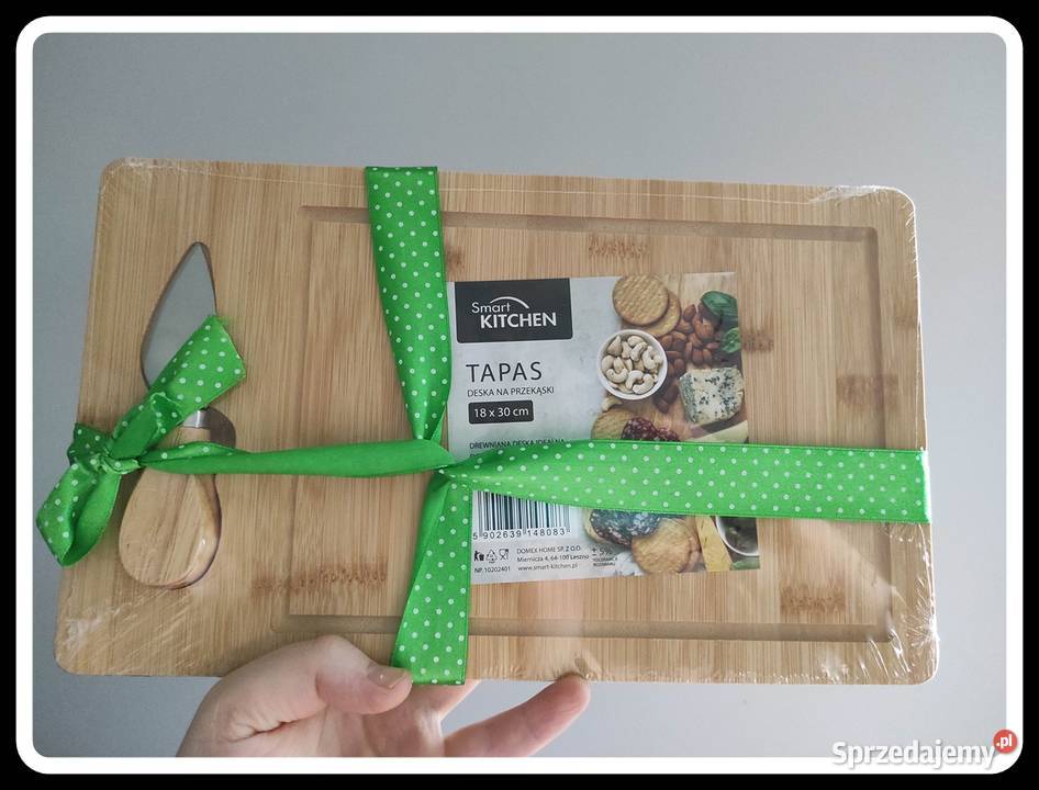 Deska na przekąski do krojenia sera TAPAS 18x30 Płock sprzedam