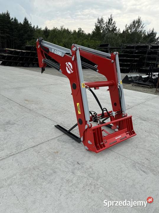 ŁADOWACZ CZOŁOWY AGROSPED V 1500 URSUS ZETOR MTZ Strzelce Małe