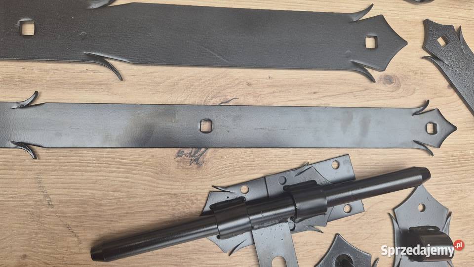 Zawias pasowy ozdobny 700mm x 50mm 6mm Zawiasy