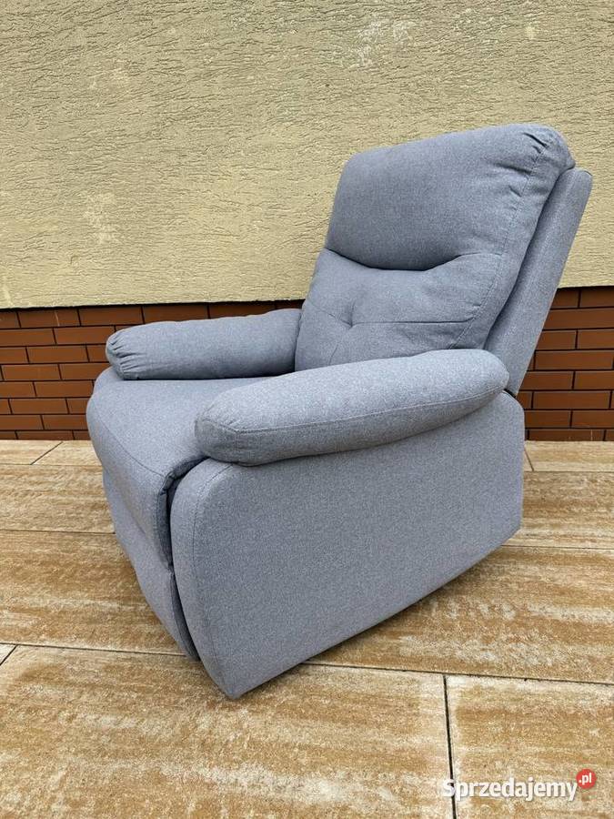 Fotel relaks masaż rozkładany pod nogi sprzedam