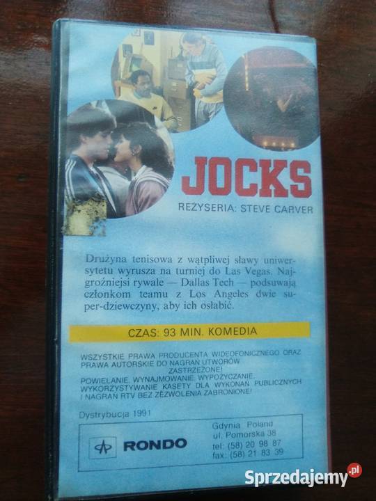 Kaseta VHS Jockes Kanciarze Poznań