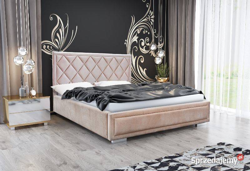 *Łóżko z materacem  MARGO 200x200
