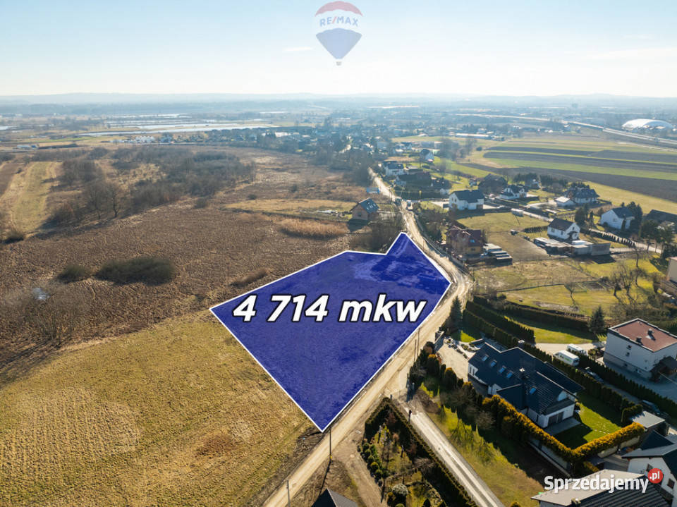 Działka w Krakowie 4700m2 Bugaj Kraków sprzedam