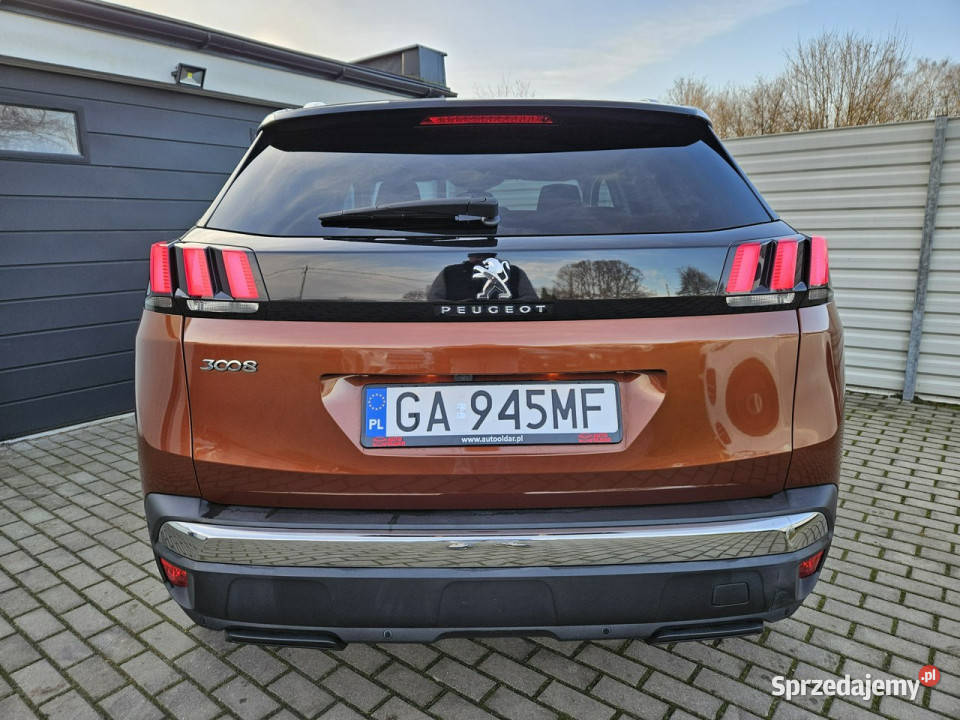 Peugeot 3008 15 HDi 130 crossway BEZWYPADEK Gdynia sprzedam