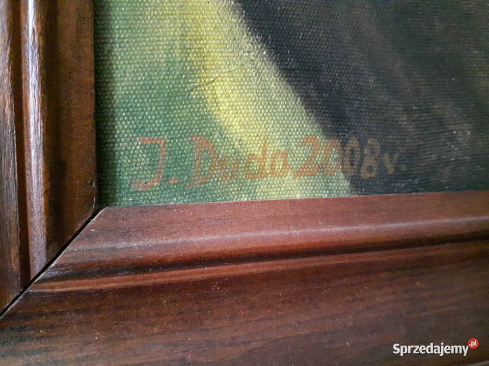 Portret konia z żrebakiem obraz olejny mazowieckie Warszawa