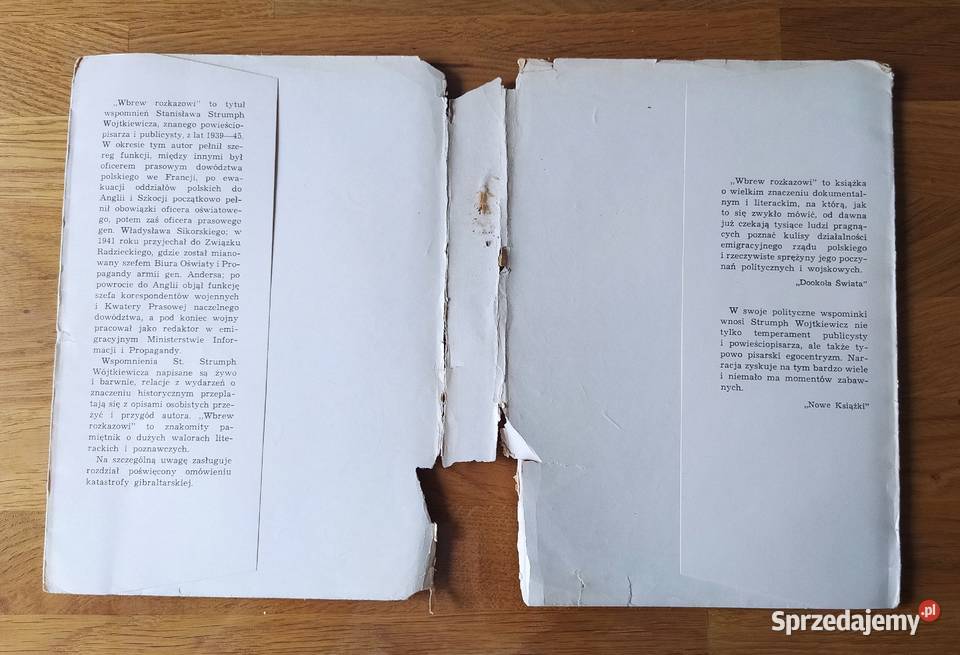 WBREW ROZKAZOWI Stanisław Strumph Wojtkiewicz biografie, wspomnienia Hajnówka