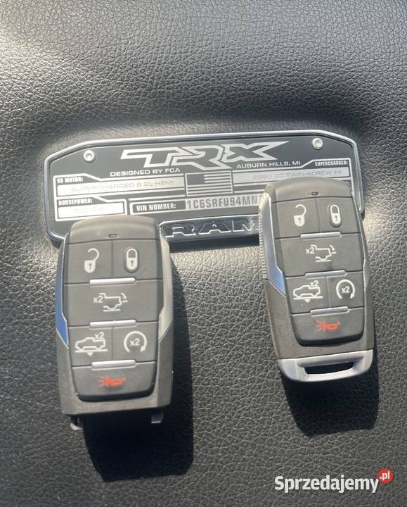 Uconnect 5 Dodge Ram konwersja polski mapy Wieliczka