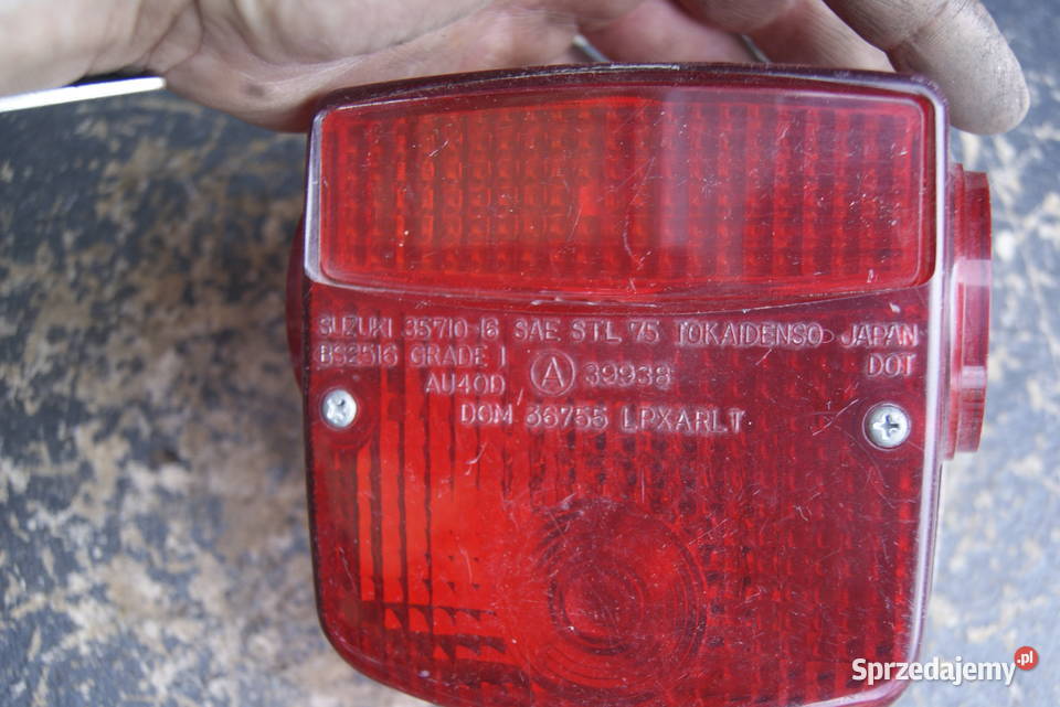 SUZUKI GN LAMPA TYŁ SUZUKI GN 400 GN 250 GN 125 śląskie sprzedam