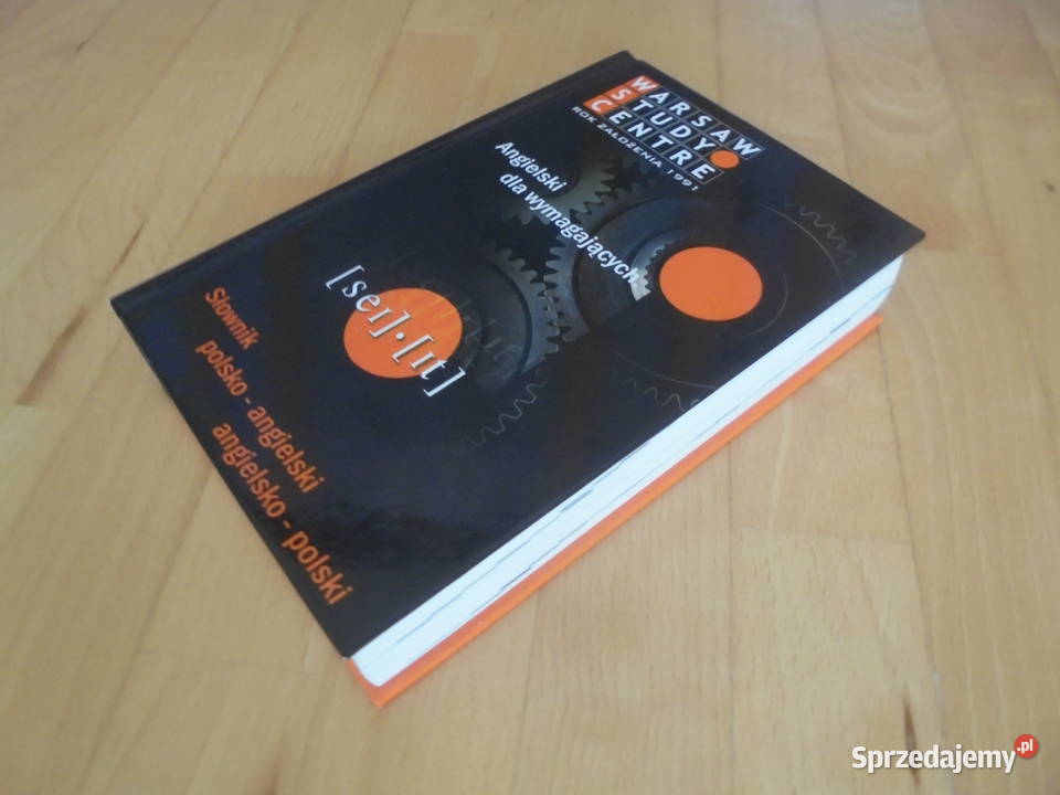 Duży słownik polskoangielski angielskopolski do szkoły podstawowej  Książki do nauki języka obcego Warszawa sprzedam