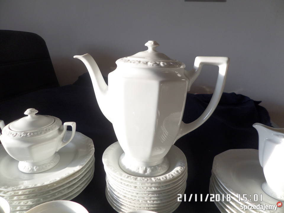 Rosenthal biala Maria serwis na 12 osob warmińsko-mazurskie Pasym sprzedam