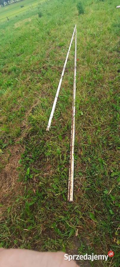 Rura słupki na ogrodzenie 2 m odcinki 65m Giżycko sprzedam