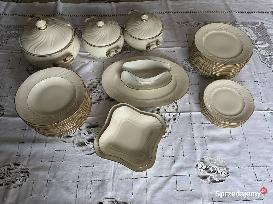 Serwis obiadowy ESCHENBACH Elfenbein na 12 osób Warszawa