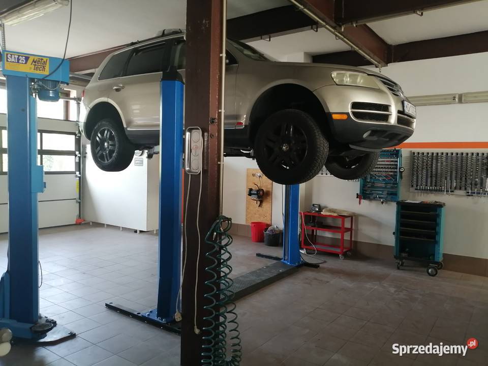 Podnośnik dwukolumnowy WERTHER 3 tony Warszawa sprzedam