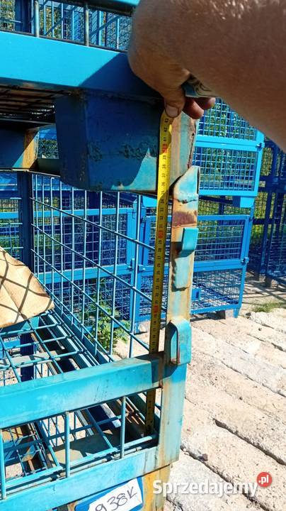 GITTERBOX 12 KOSZ metalowy Siatkowy Pojemnik Brodnica
