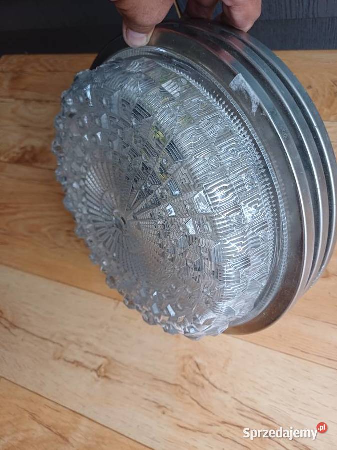 Retro plafon z 1971 roku Kamenicky Senovkryształ Lubań sprzedam
