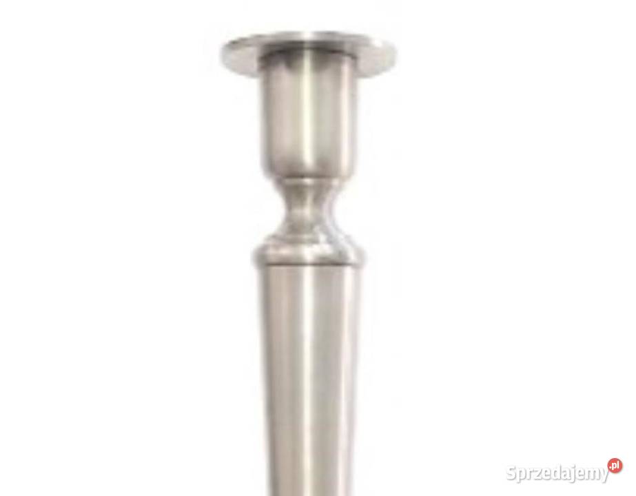 Świecznik cynowany na jedną świece VALENTINA Poznań