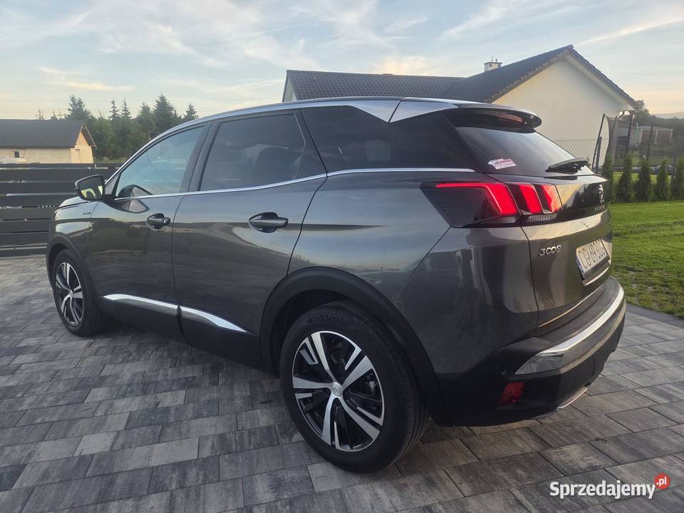 Peugeot 3008 GT LINE 16 Benzyna Automat Kamera relingi dachowe Samochody osobowe Grudziądz