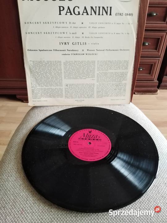 Płyta Winylowa Paganini 1967 Wałbrzych