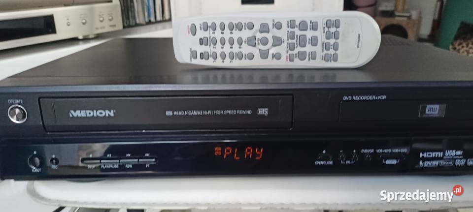 Medion MD 81164 Combo dvd recorder świętokrzyskie sprzedam