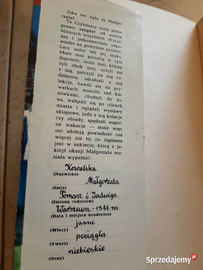 Gdzie jesteś Małgorzato Marian Bielicki 1963 Bielsko-Biała