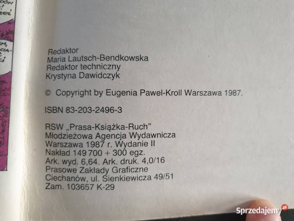 Szarlota Pawel Smocze Jajo Kleks wyd II 1987