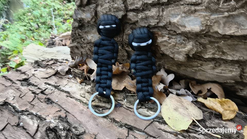 Breloczek z paracordu ninja do kluczy plecaka Uniseks Kraków