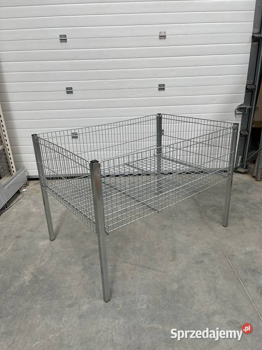 Stół promocyjny kosz wysypowy ekspozycyjny Ostrołęka