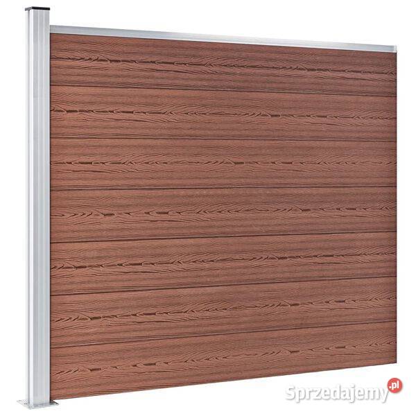 vidaXL Panel ogrodzeniowy z WPC 175x146 Warszawa