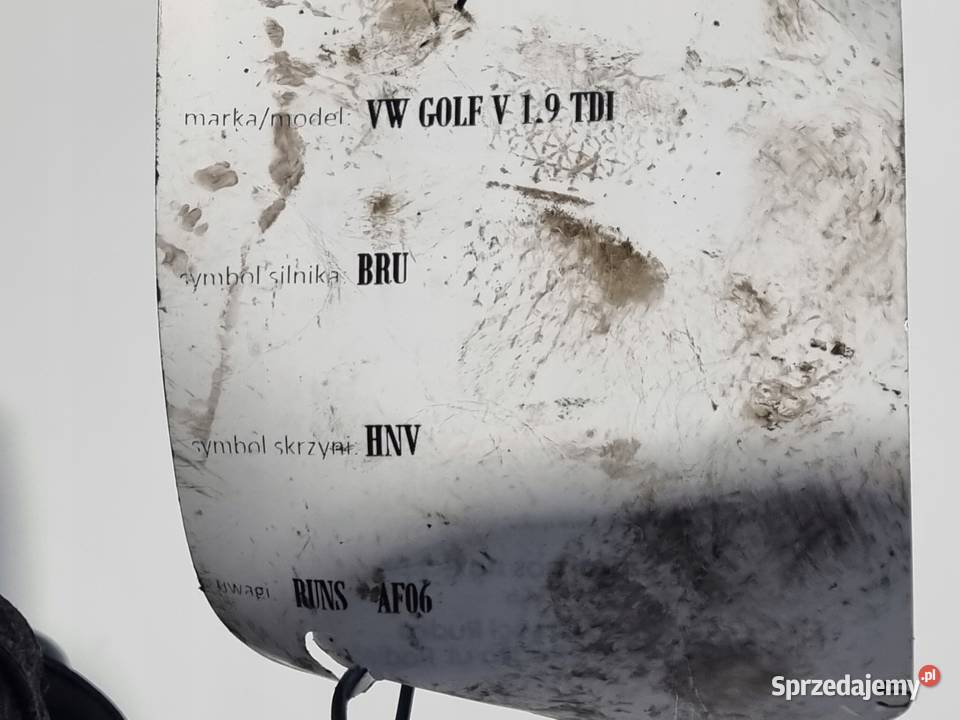 SKRZYNIA BIEGÓW VW Golf V Audi A3 II 8P 19 TDI Skrzynie biegów manualne Chełm