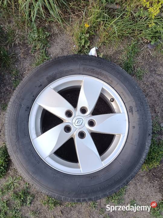 Felgi aluminiowe Renault 16 5x1143 z oponami Ostrołęka
