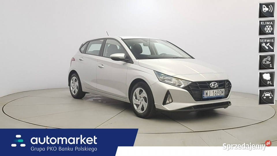 Hyundai i20 12 Pure Z Polskiego Salonu Faktura gniazdo USB Warszawa