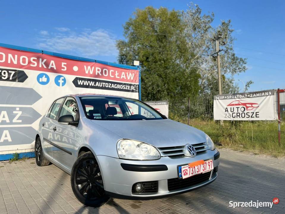Volkswagen Golf V 16 Benzyna MPI 2006 Klima 1600cm3 Golf dolnośląskie Wrocław